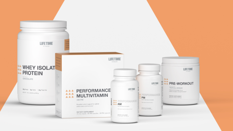 Life Time performance supplements