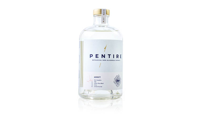 a bottle of NA spirit from Pentire