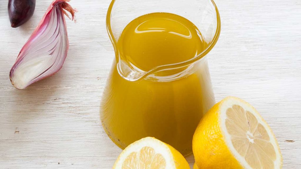 Olive Oil and Lemon Juice Dressing Experience Life