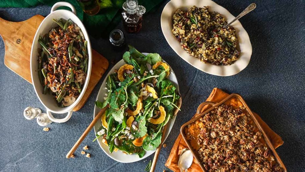 4 PlantBased Thanksgiving Side Dishes