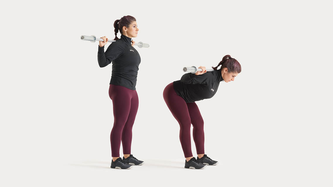 How To Do The Barbell Good Morning How To Do The Barbell Good Morning