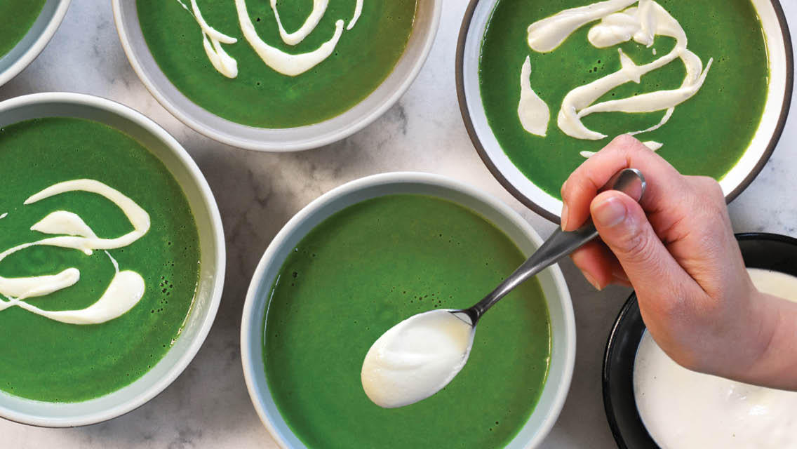 Michelle Tams' green soup