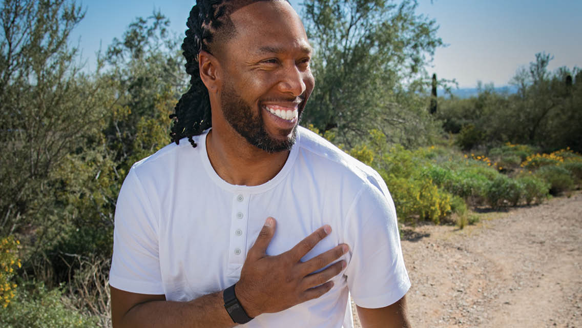 Larry Fitzgerald and Experience Life magazine