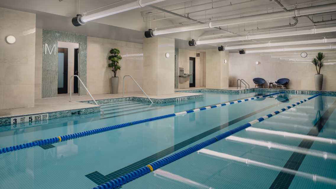 Life Time Midtown Indoor pool