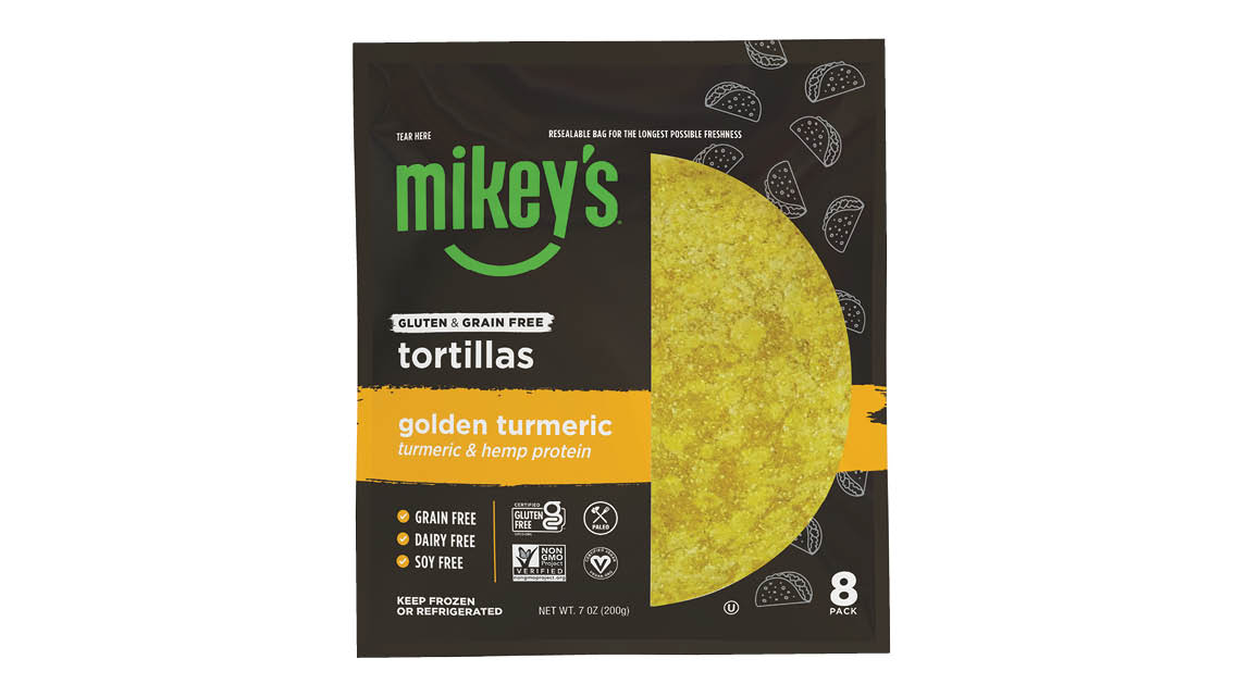 Mikey's gluten green tortillas