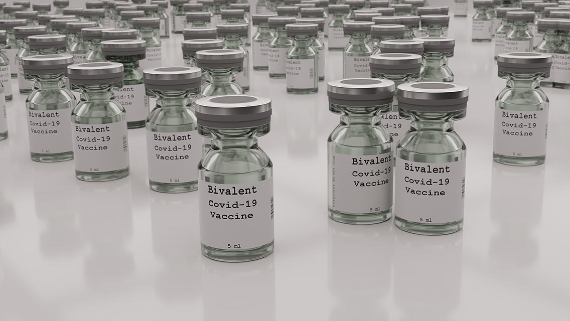 bivalent covid vaccine bottles