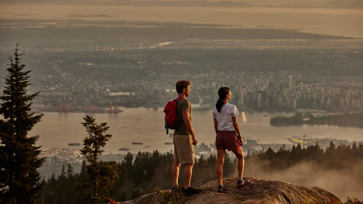 A couple of hikes explore Grouse Mountain in Vancouver.