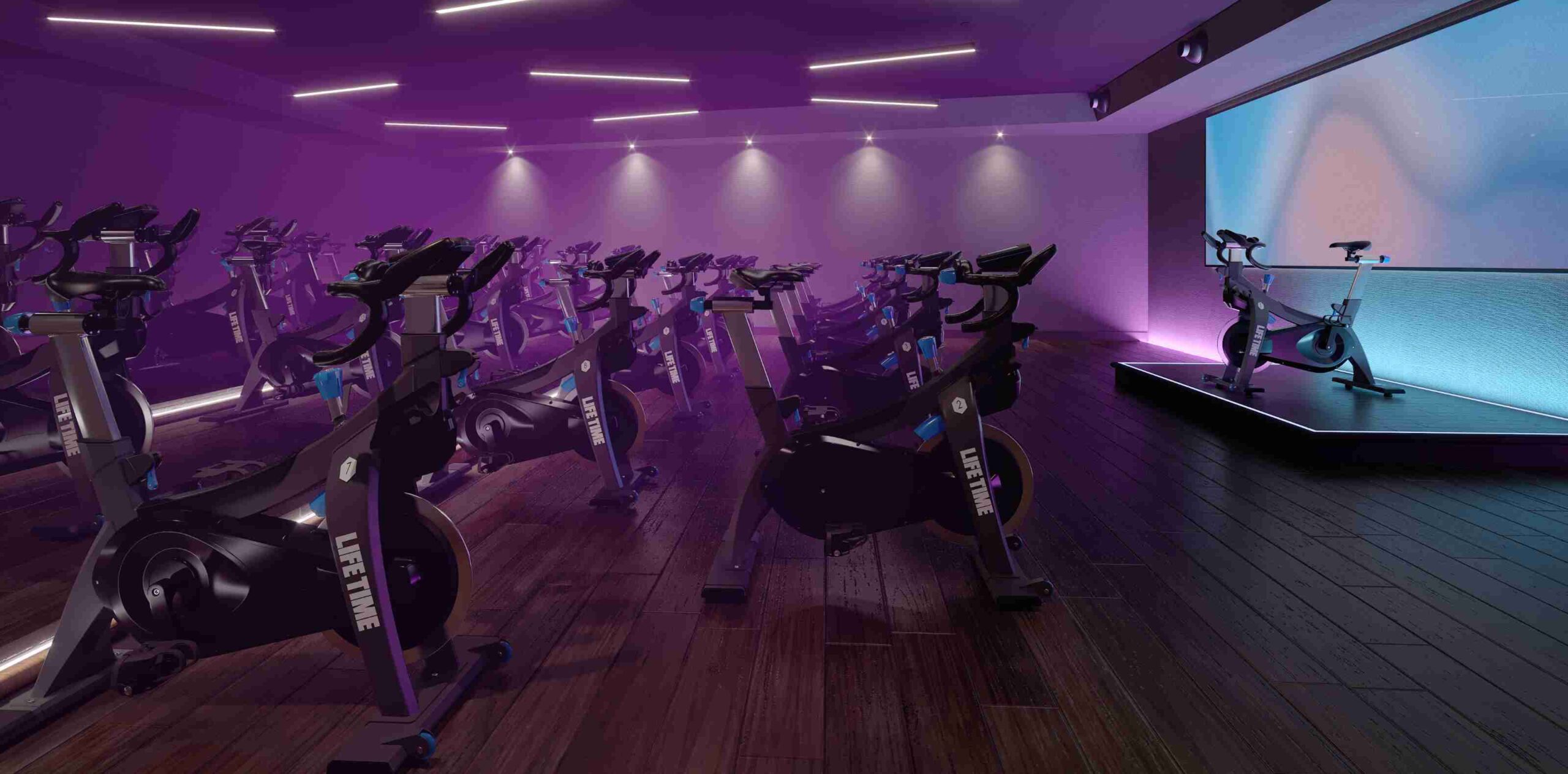 indoor cycle studio