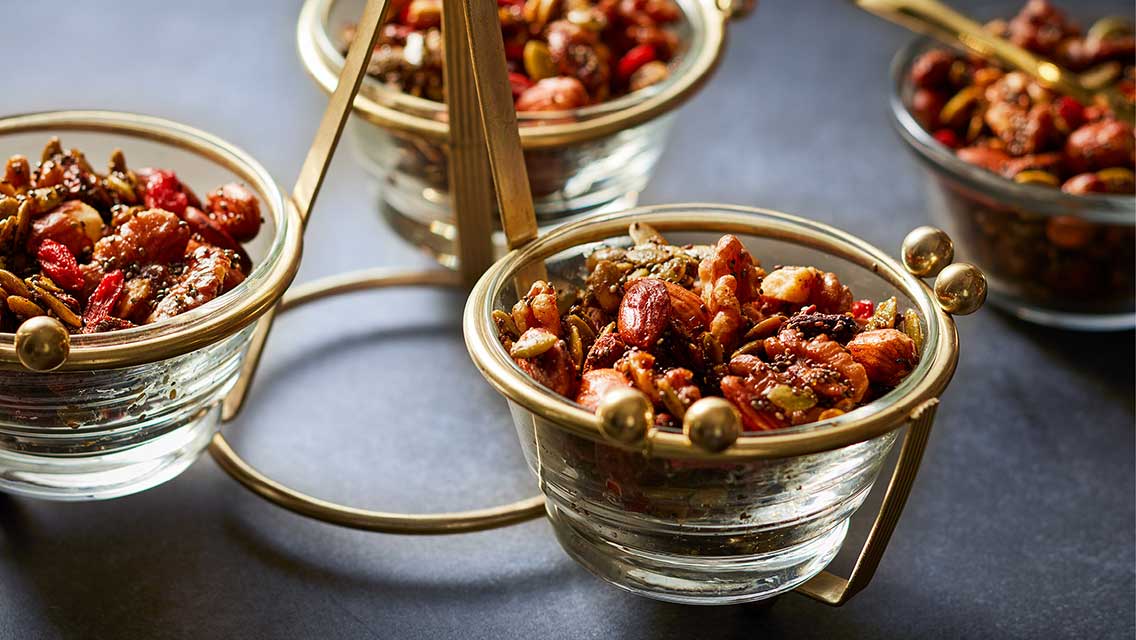 spiced nuts for the holidays
