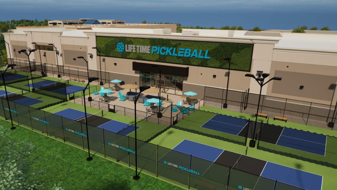 outdoor pickleball courts life time Chanhassen