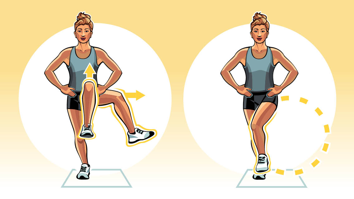 Single Leg Circle Exercise Single Leg Circles Youtube LAKS