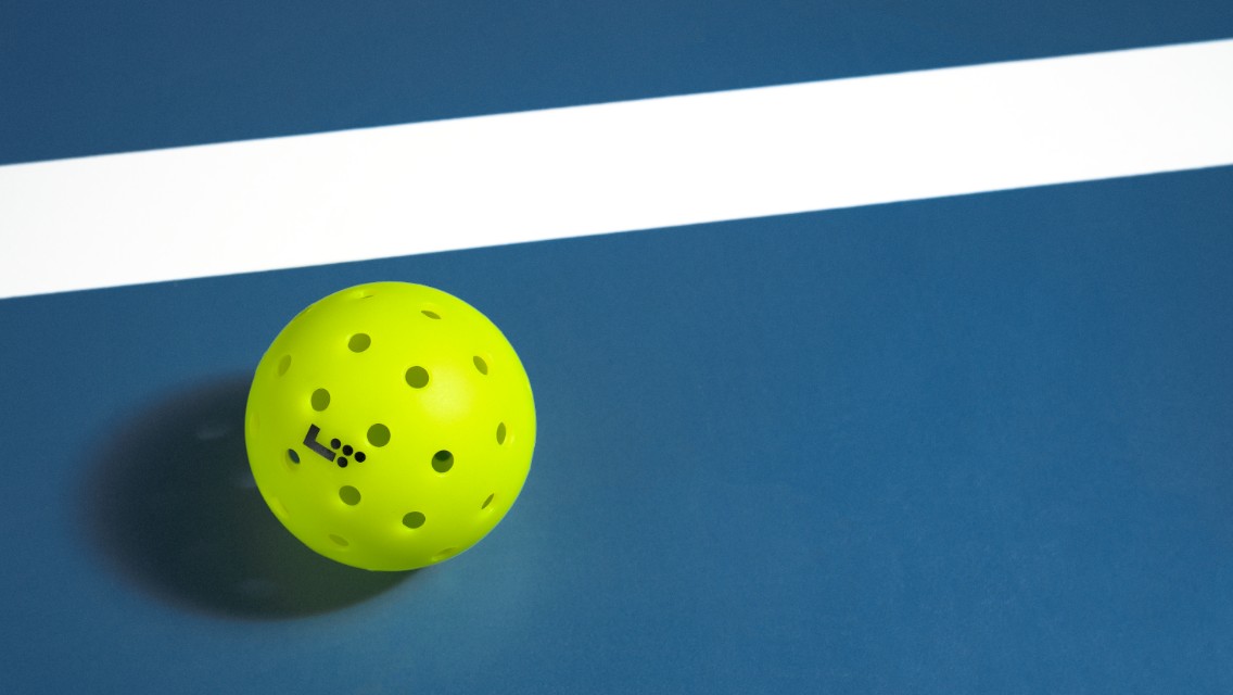 Life Time's The Ultimate Pickleball on a pickleball court