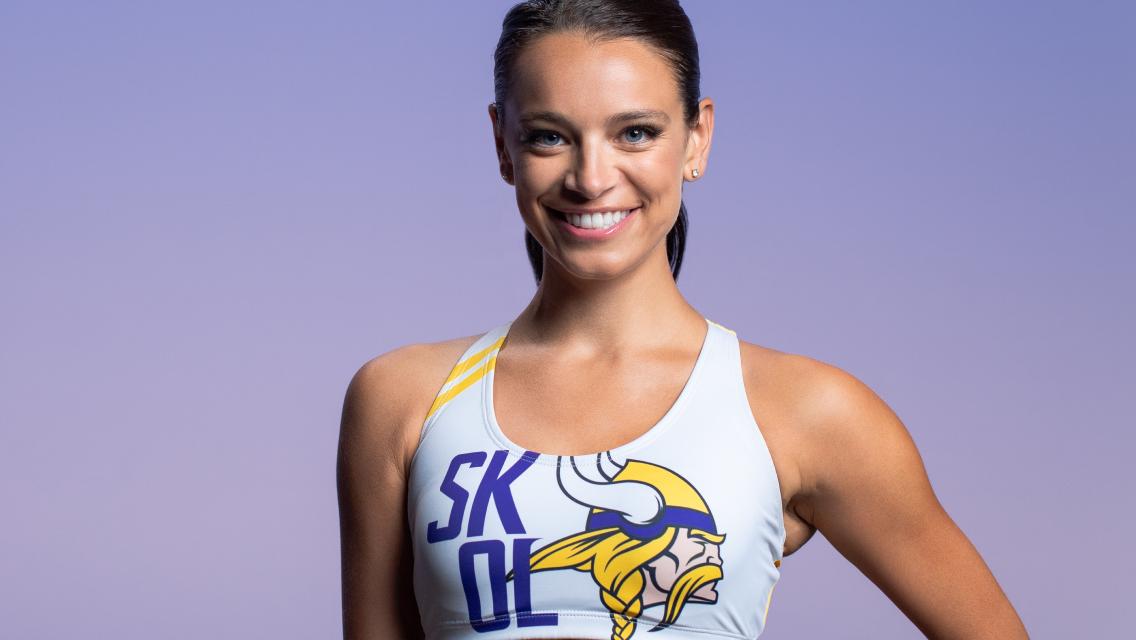 Talia vikings cheerleader