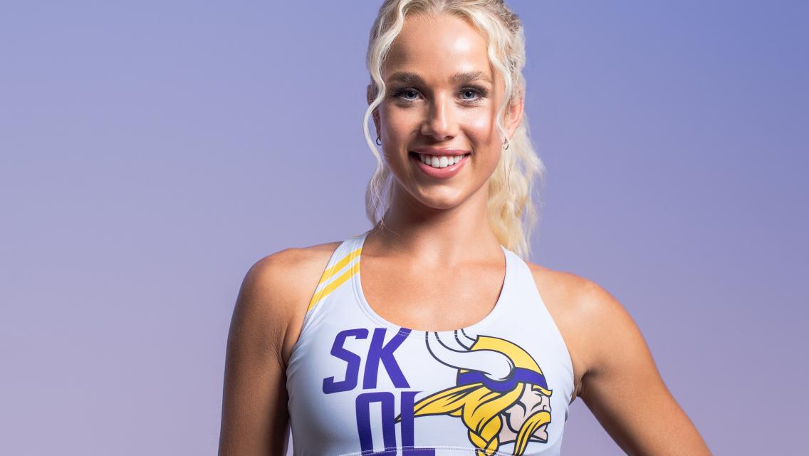 Kiki vikings cheerleader
