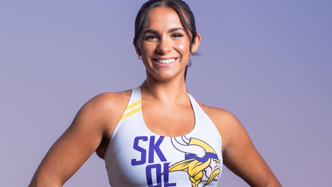 Zoe vikings cheerleader