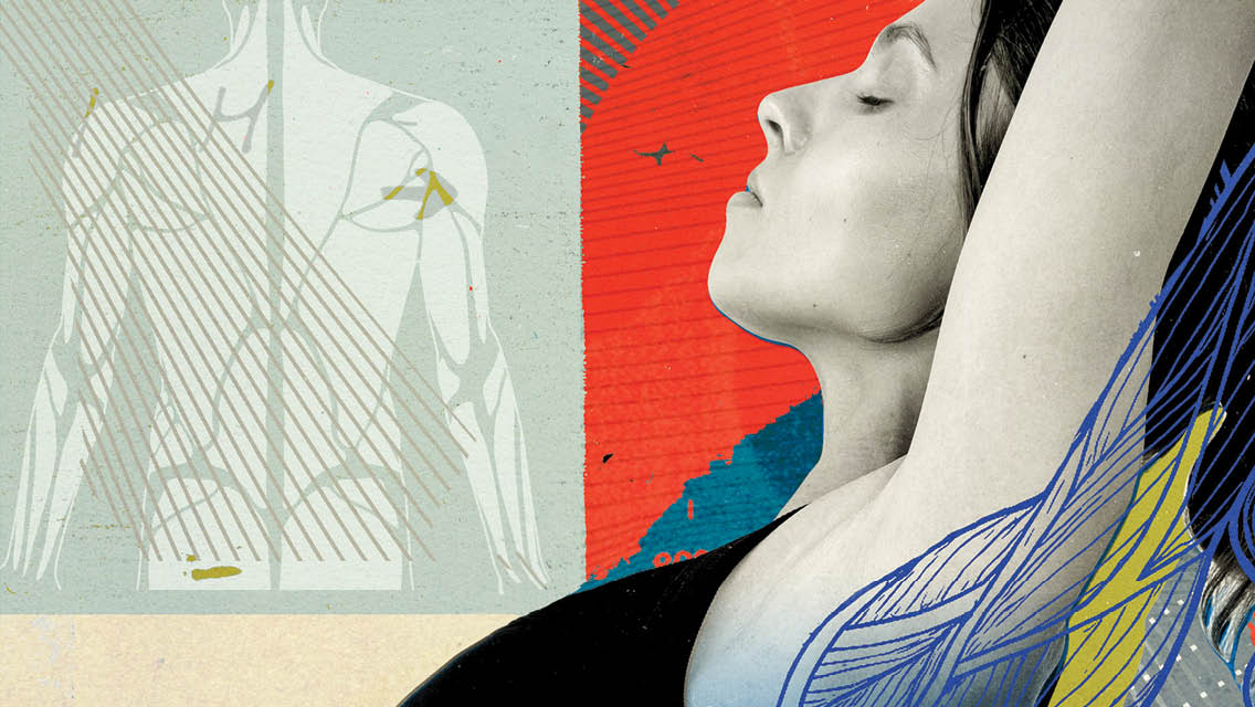 illustration collage of fasica