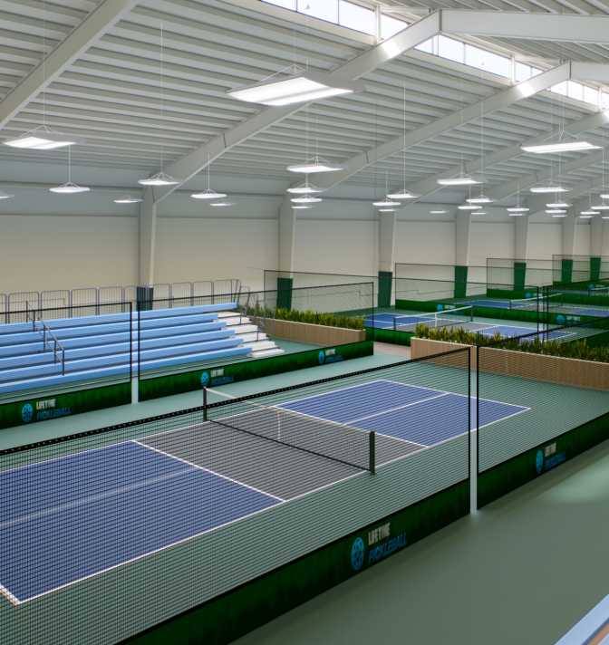 indoor pickleball courts at life time north shore sport and racquet