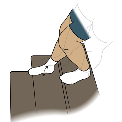 illustration step down