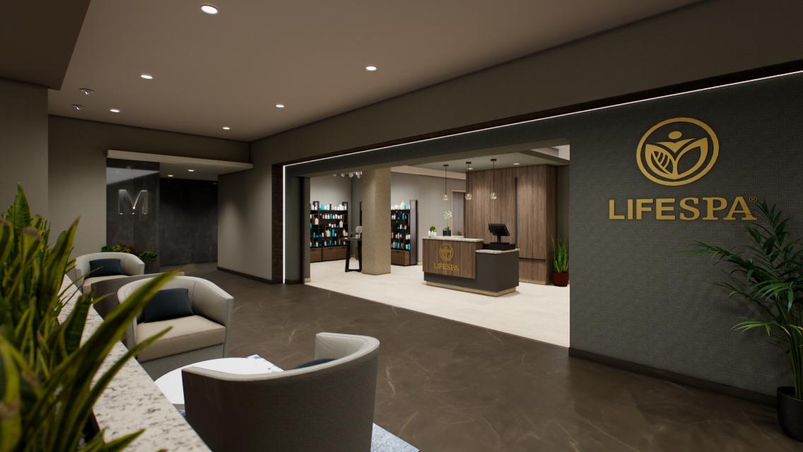 life spa at life time alston town center