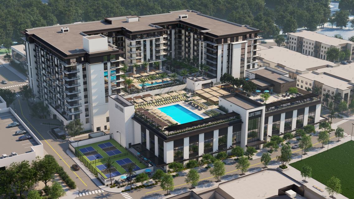 exterior of life time paradise valley