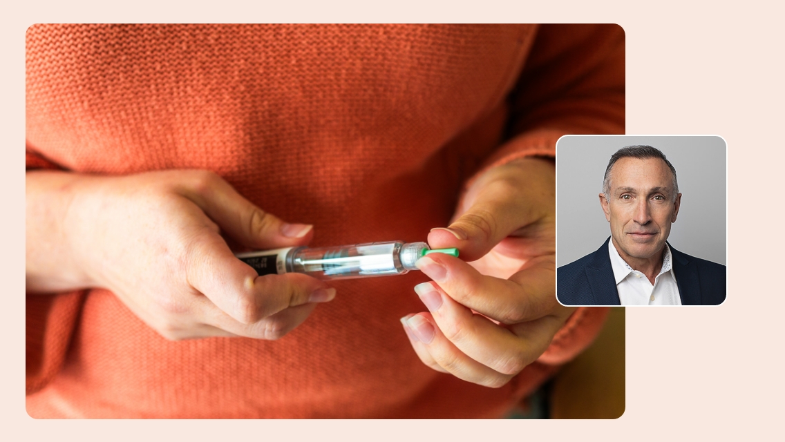 person holding a test tube
