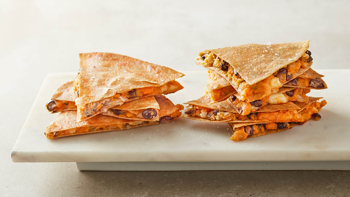ma26-cc-black-bean-and-sweet-potato-quesadillas black bean and sweet potato quesadillas