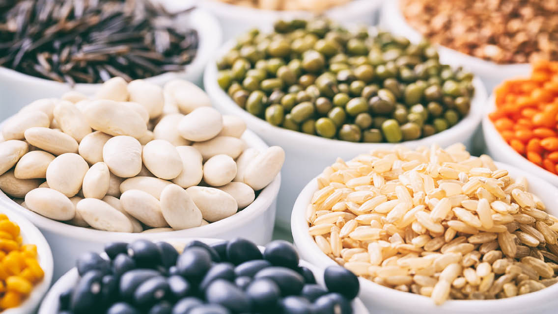 bowls of GABA rich foods