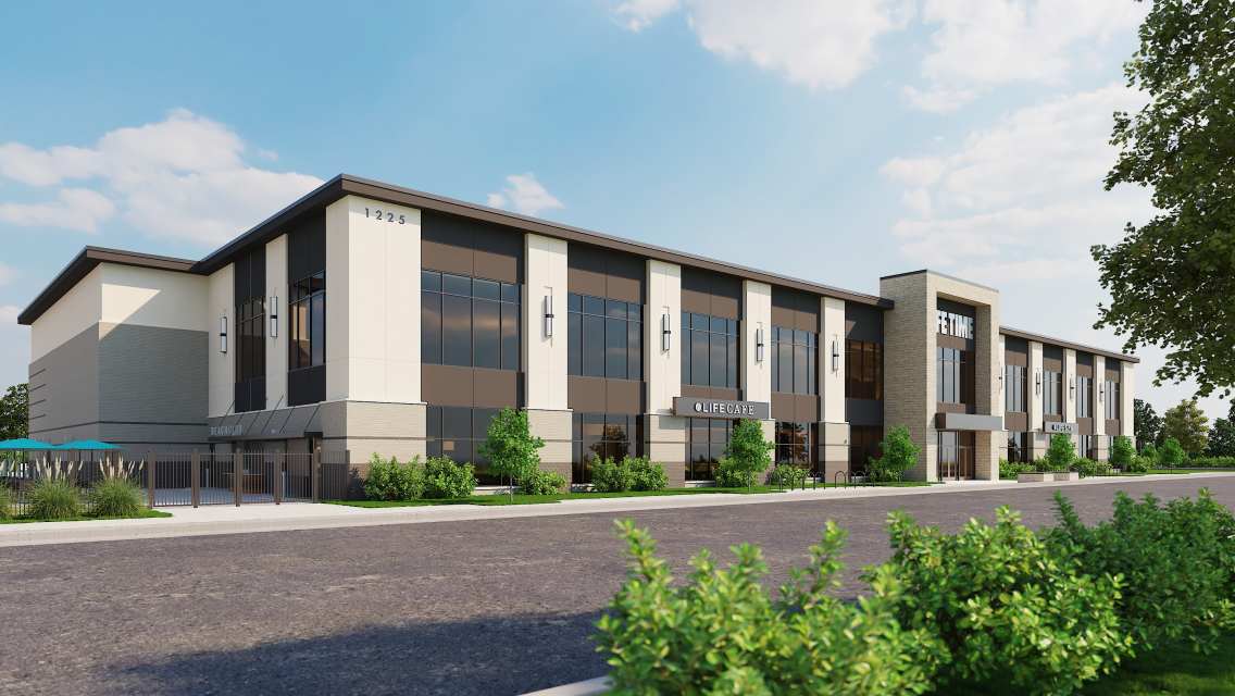 exterior of life time brea