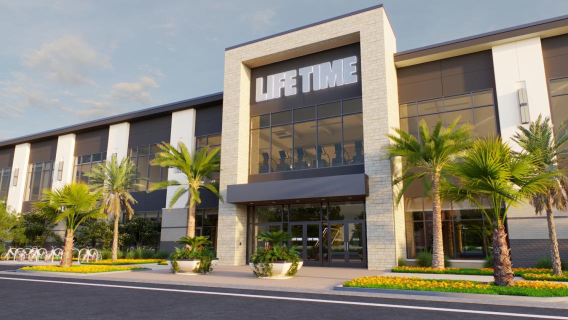 exterior of life time winter park