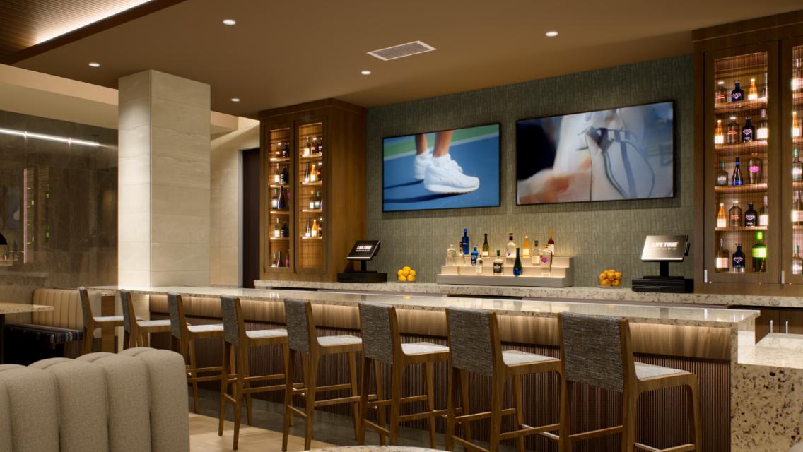 lounge space at life time winter park