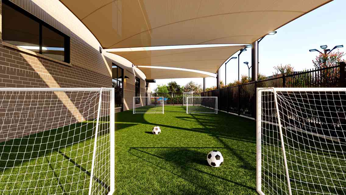 outdoor kids soccer fields at life time ocotillo