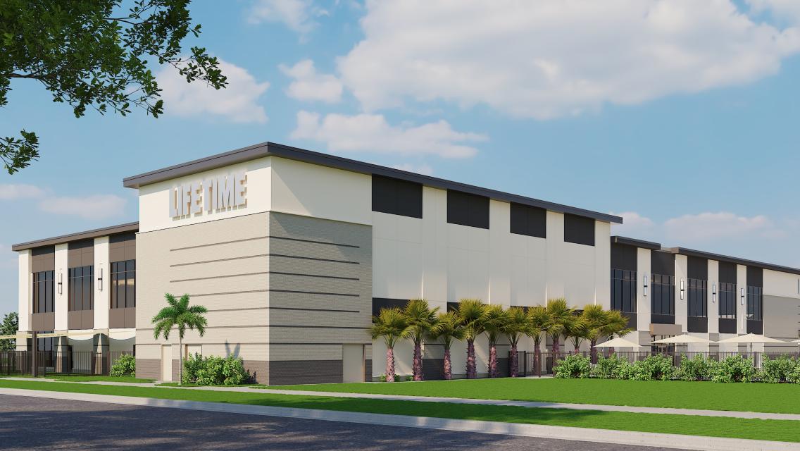 exterior of life time winter park