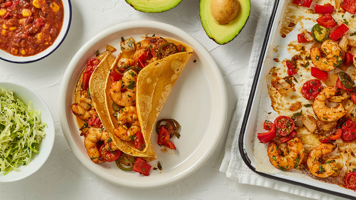 shrimp tacos