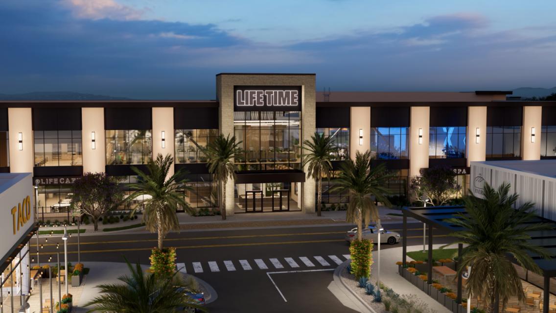 exterior of life time brea