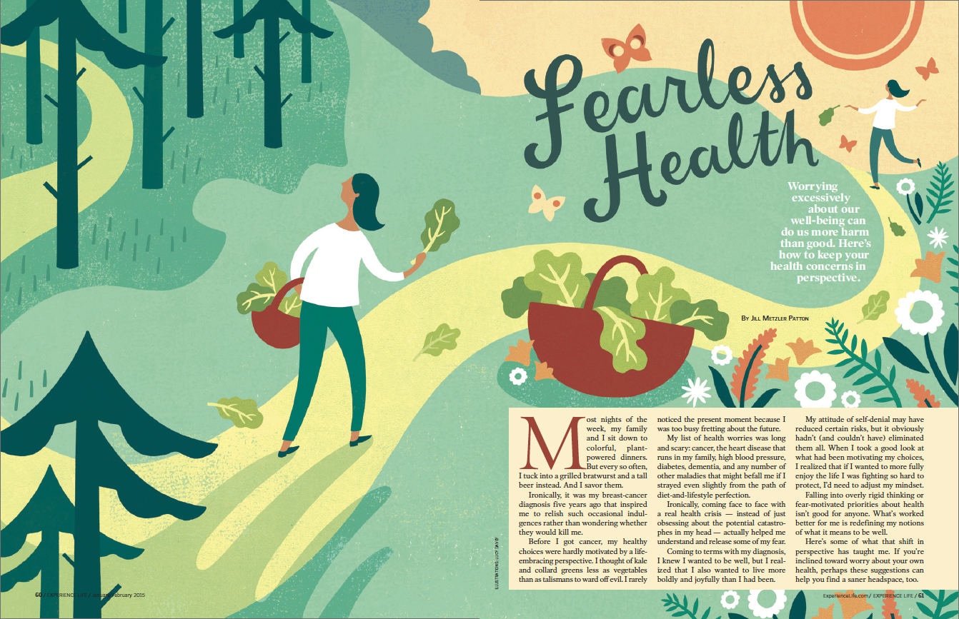 Screenshot Fearless health