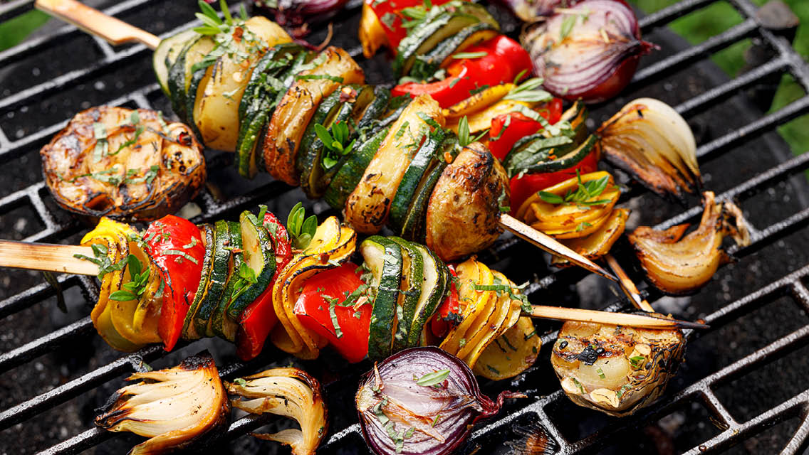 healthy grilled food