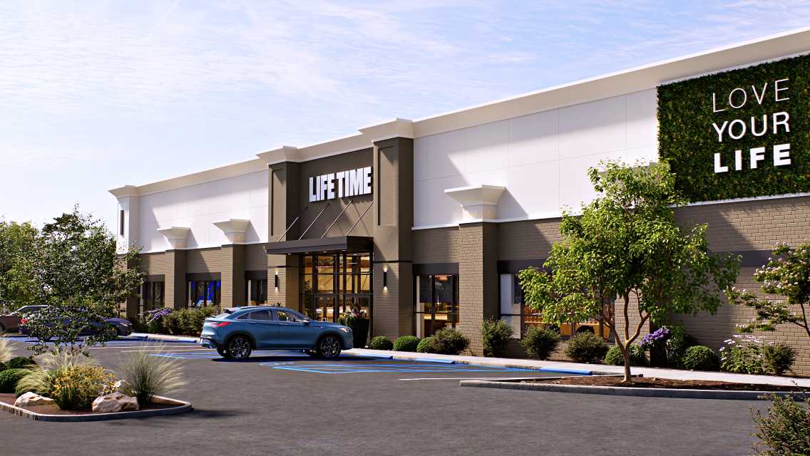 The exterior of Life Time Fishers.