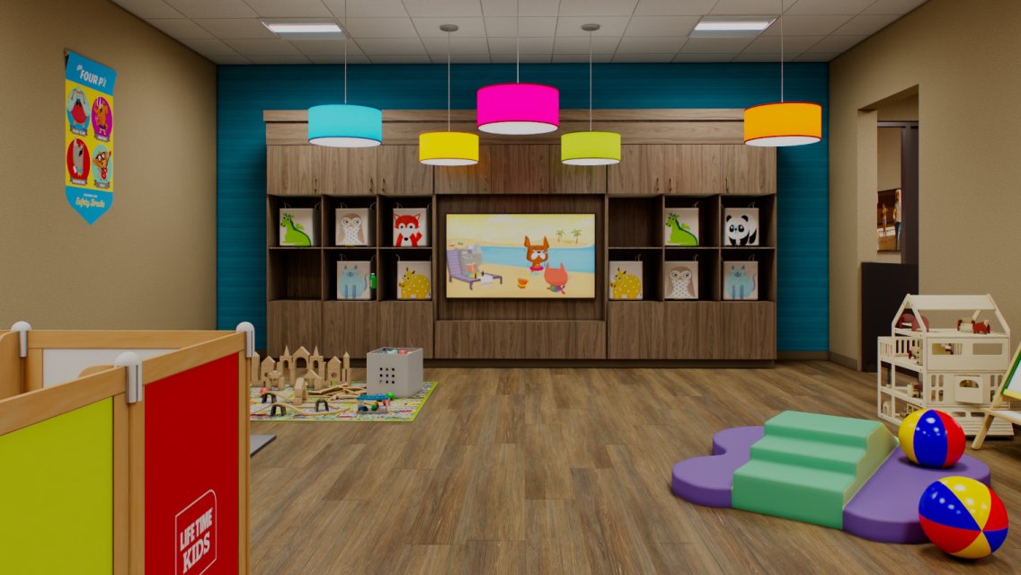 Kids academy at life time westfield.