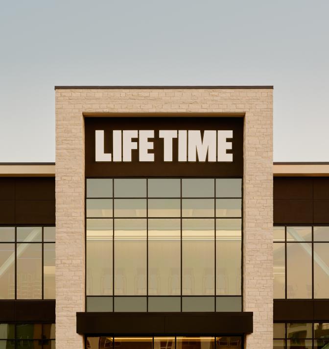 Exterior of life time westfield.