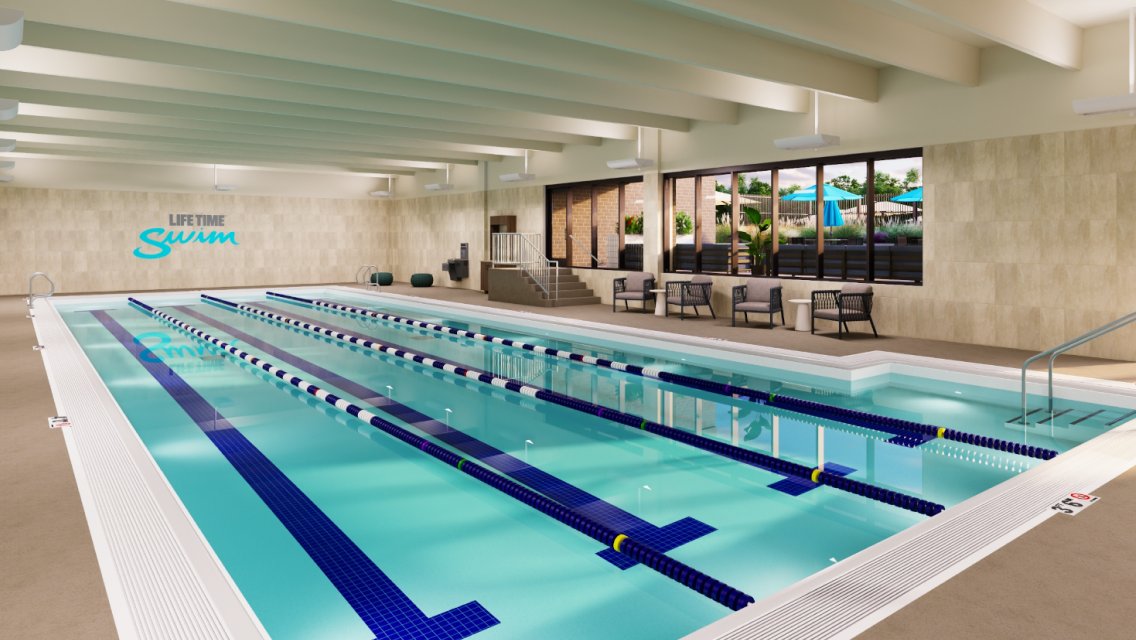 Life time dayton indoor pool.