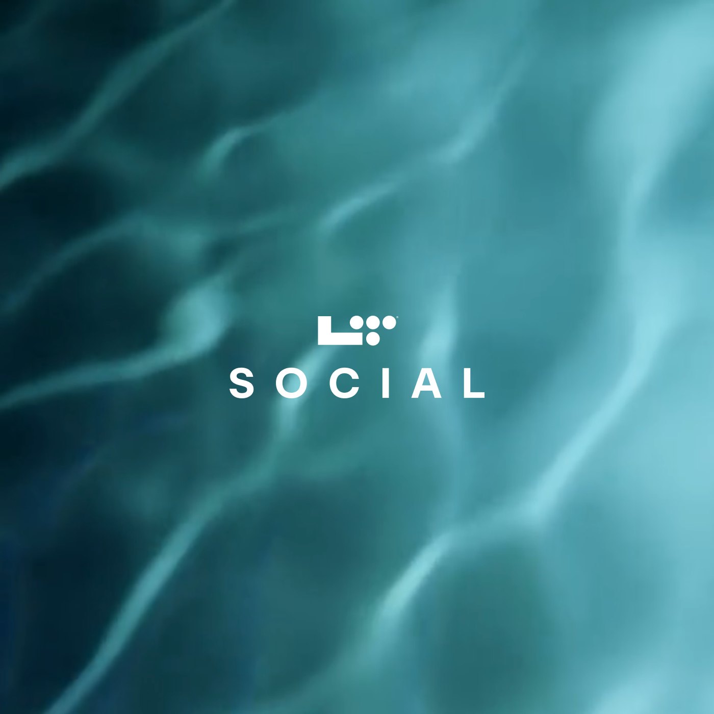 LT Social logo over a background of moving water.