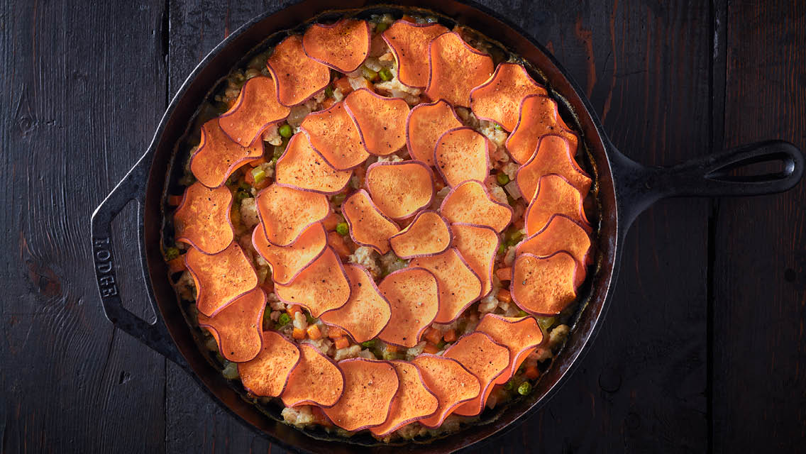 swedish meatball shepherds pie