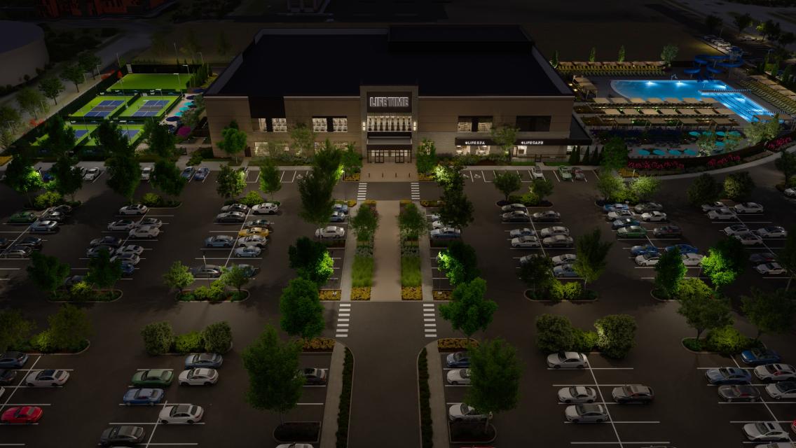 Exterior of life time naperville.