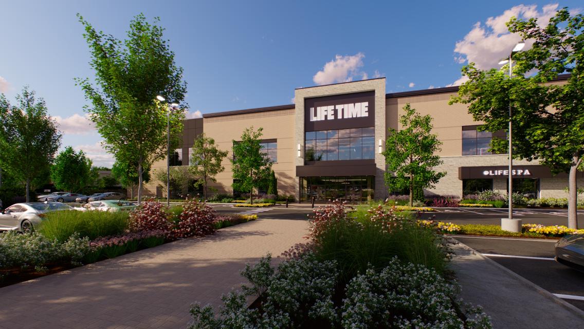 Exterior of life time naperville.