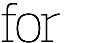 for