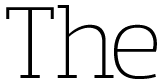 The