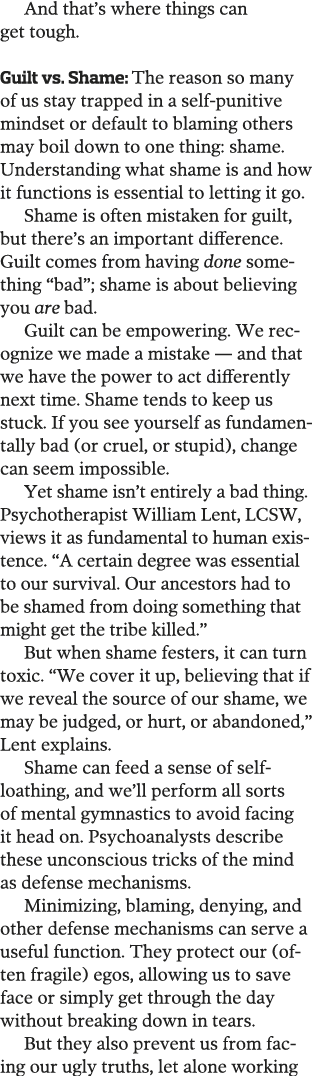 And that s where things can get tough  Guilt vs  Shame: The reason so many of us stay trapped in a self-punitive mind   