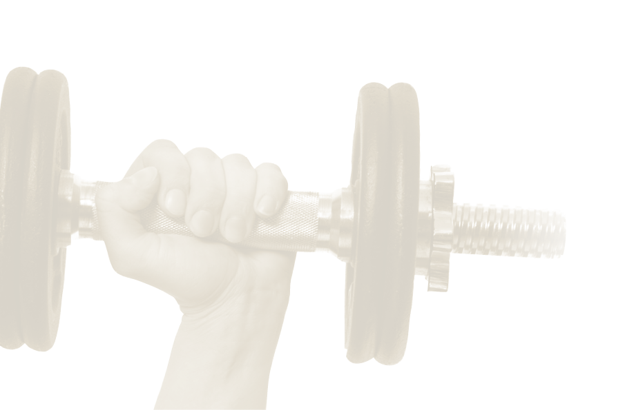 woman hand with black metal Dumbbell isolated on white background 