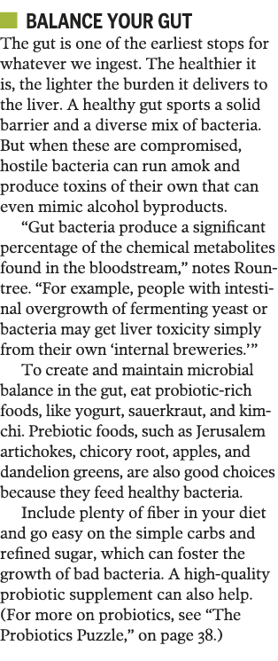   Balance your gut The gut is one of the earliest stops for whatever we ingest  The healthier it is, the lighter the    