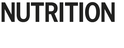NUTRITION 